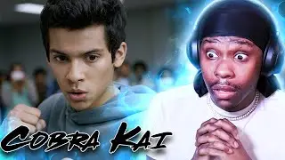 MIGUEL DIAZ!! | FIRST TIME WATCHING *COBRA KAI* Episode 4-5 Reaction