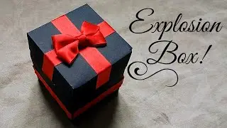 Explosion box / Graduation Card / Fully handmade