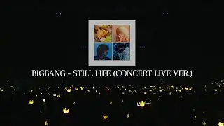 BIGBANG (빅뱅) - Still Life (봄여름가을겨울) (Concert Live Version/라이브 버전)