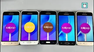 Five phones Samsung J1 Alarm Clock Same Time