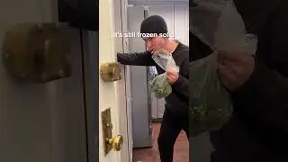 when you forget to defrost the meat