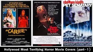 Hollywood Most Terrifying Horror Movie Covers (part 1)