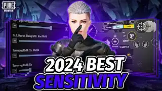 PUBG 2024 NO RECOIL/ZERO RECOIL SENSITIVITY CODE | BGMI BEST SENSITIVITY SETTINGS.