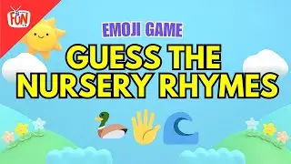 Guess the Nursery Rhymes By Emojis (Emoji Quiz)