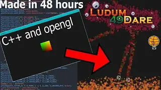 Making a game in 48 hours with c++ and opengl - Ludum Dare 49