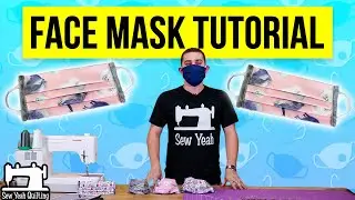 How to Sew a Simple Face Mask Tutorial