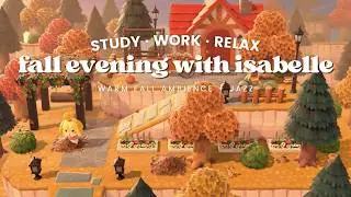 Cozy Fall Evening with Isabelle 🍂 1 Hour Soothing Smooth Jazz ☕ Study Music | Work Aid 🎧