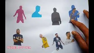 Puzzle wrong ronaldo messi mbapee