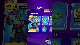 ‼️SpongeBobxBrawlStars .. llega al pase de la temporada 30 de Brawl Stars 🔥 #BrawlPass #BrawlTalk