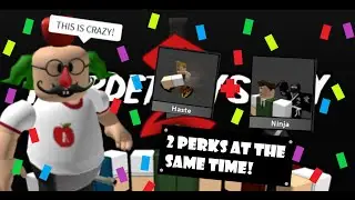 I USED TWO PERKS AT THE SAME TIME!!!