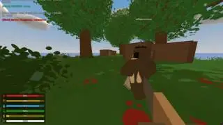 unturnd выживание с бомбящим школьником