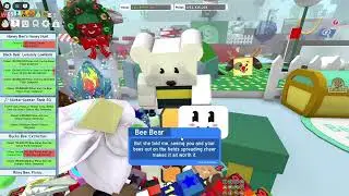 Bee Swarm Simulator - Starting Bee Bear's Festive Planter Prep
