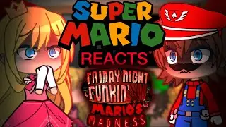SUPER MARIO Characters react to VS FNF VS Mario’s Madness Week // FNF // GCRV // PART 1?