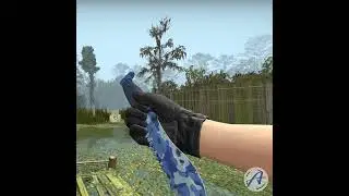 Bowie Knife Bright Water | CSGO (2024) #Shorts