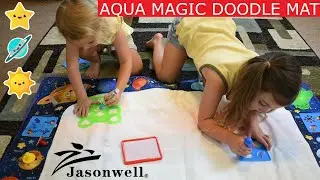 Jasonwell Kids Aqua Magic Doodle Mat Demonstration