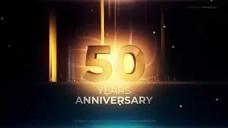 50 Years Anniversary Opener | 100% After Effects