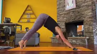 Yoga Tutorial- Straddle Forearm Stand