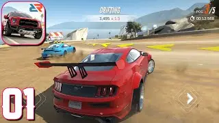 Rebel Racing - Gameplay Walkthrough Part #1 (Android & iOS) Real Race game!