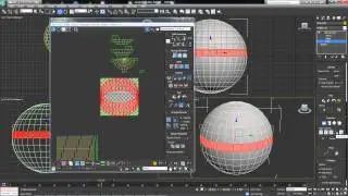 3ds max Modeling UVW Map Create Projections