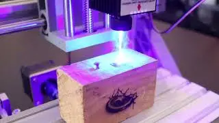 Como trabajar una Mini Maquina CNC con láser dual? 🔥⚡ CNC 1610 Alu Faomic Snp