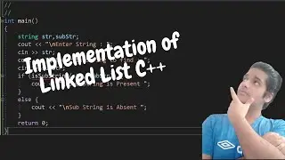 Implementation of Linked List in C++ | Insertion and Deletion of elements in the linked list