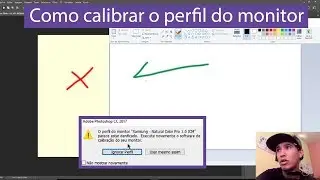 Como calibrar o perfil do monitor