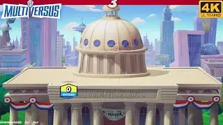 City of Townsville and Dexter's Laboratory Stage Gameplay - Multiversus Season 1 (4K 60FPS)