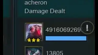 TFT DAMAGE WORLD RECORD? 4.9 TRILLION Damage