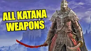 Elden Ring - All Katana Weapon Moveset Showcase
