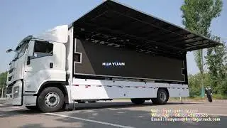 HY-T315 Mobile stage truck used for outdoor events performance#mobilestage#mobiletruck#stagetrailer