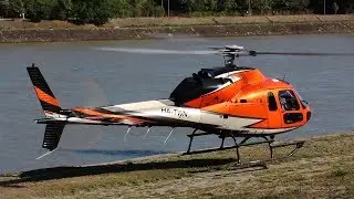 FLY4less HA-TWN at Riverside Heliport 2017