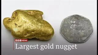 Detectorist finds 'largest' gold nugget in England (UK) 21/March/2024