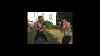 UFC Brothers Fight Each Other at BBQ