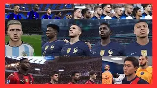 NEW FACES 215 FOR football life 23 & PES 21 SIDER