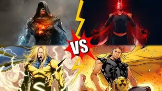black adam VS homelander || Hyperion VS sentry || Vision VS ikaris || who'll win!?