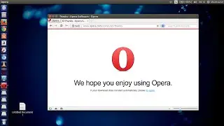 How to install Opera on Ubuntu 14