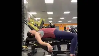 Dumbbell lightweight chest fly with stretch warmup exercise