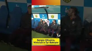 Sergio Oliveira, Vinicius’a iyi bakıyor. 