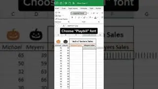It’s spooky szn 🎃 #cheatsheets #excel #exceltips #googlesheets #spreadsheet #tutorial