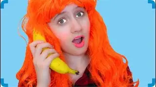 Funny Mom VS Funny Baby Позвонила По Банану