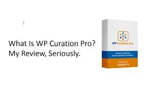 WP Curation Pro WordPress Plugin for Curating Content