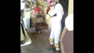 Misterio ranger vs perros del mal
