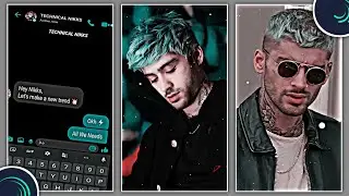 !! DUBAI - NEW TREND EDITING !! New Chat lyrics status editing alight motion !!
