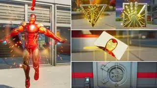 Fortnite All New Bosses, Vault Locations & Mythic Weapons, KeyCard Boss Iron Man in Season 4