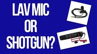 Lavalier mic VS Shotgun Mic | Best Audio for video 2021