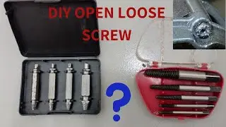 Review screw extractor untuk buka skru sudah loose