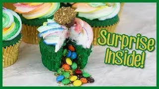 St  Patrick's Day Surprise Cupcakes | Renee Conner