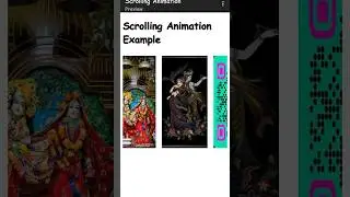 CSS Image Scoreling Animations 