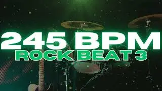 245 BPM - Rock Drum Beat - Loop 3