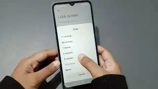 poco c50 change screen timeout, screen timeout change kaise kare, poco phone screen timeout setting